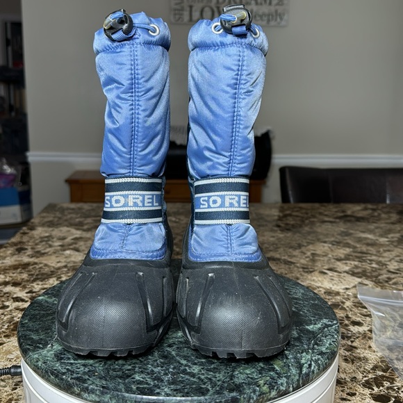 Sorel Insulated Youth ’s Cub Blues Snow Boots Winter Boots - Picture 10 of 12